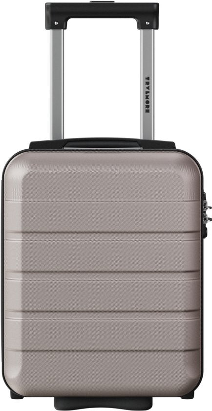 TRVLMORE Handgepäckkoffer – 40 x 30 x 20 cm – Unter-dem-Sitz-Koffer – 24 l – TSA-Schloss – 2 Rollen – Roségold