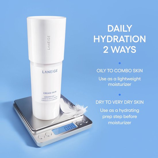Laneige – Cream Skin – Refiner – Cerapeptide Toner – Feuchtigkeitscreme – 170 ml
