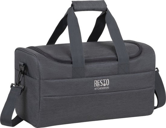 Resto Felis Kühltasche - 19L - Wasserdicht - Auslaufsicheres Innenfutter - Trageriemen - Picknick & Reisen - Dunkelgrau