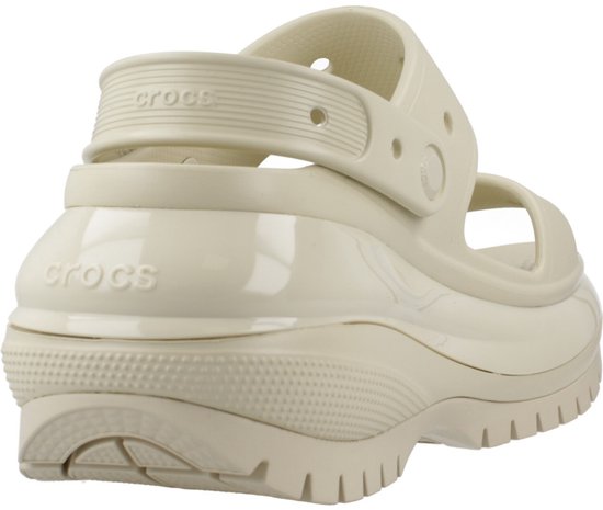 Crocs Classic Mega Crush Sandalen, beige, EU 38–39