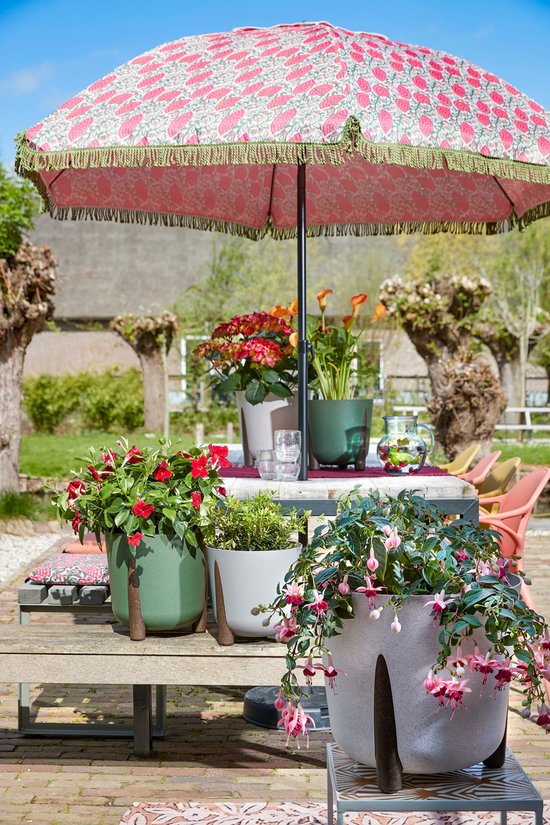 In The Mood Sonnenschirm - Collection Mitchell - H238 x Ø220 cm - Fuchsia