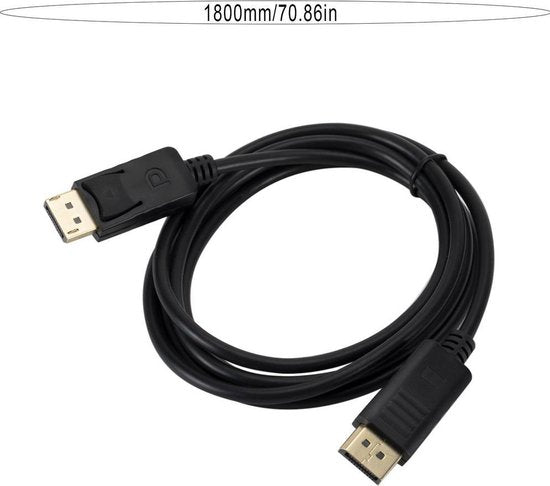Garpex® DisplayPort auf DisplayPort Kabel - 4K Ultra HD - 1,8 Meter