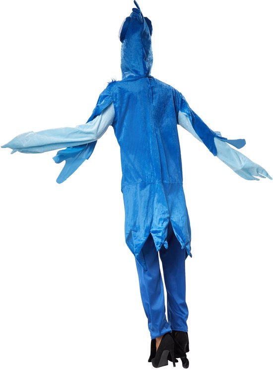 dressforfun - Schöner blauer Ara L - verkleiden kostüm halloween verkleiden partykleidung karneval kostüm partykleidung - 302510