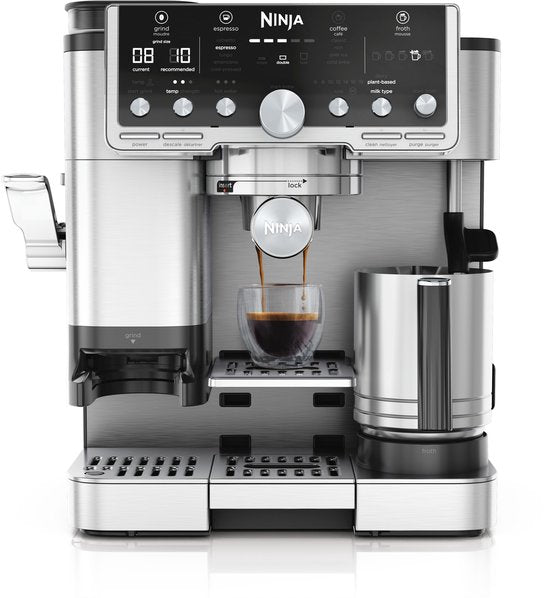 Ninja Luxe Café PRO Espresso- und Filterkaffeemaschine mit Milchaufschäumer – ES701EU