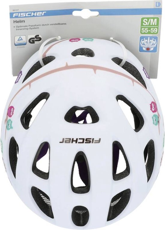 FISCHER Kinder-Radhelm Eule, S/M