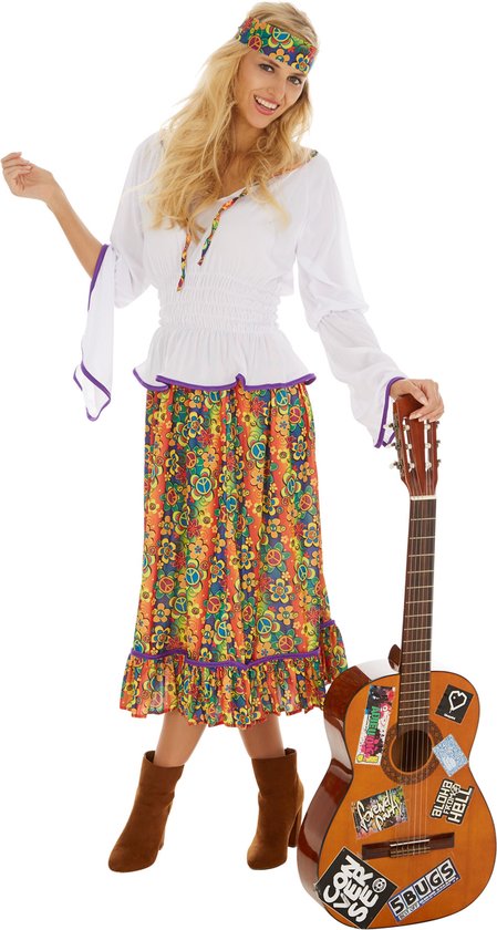 Dressforfun Faschingskostüm Love & Peace – Damen – Größe XXL