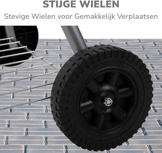 alpina Grill – Kugelgrill – BBQ – mit Deckel – Ø 45 cm – Holzkohle