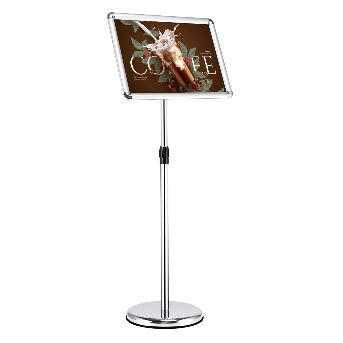Coast Display Stand - Höhenverstellbar - 33 x 45 cm - Silber