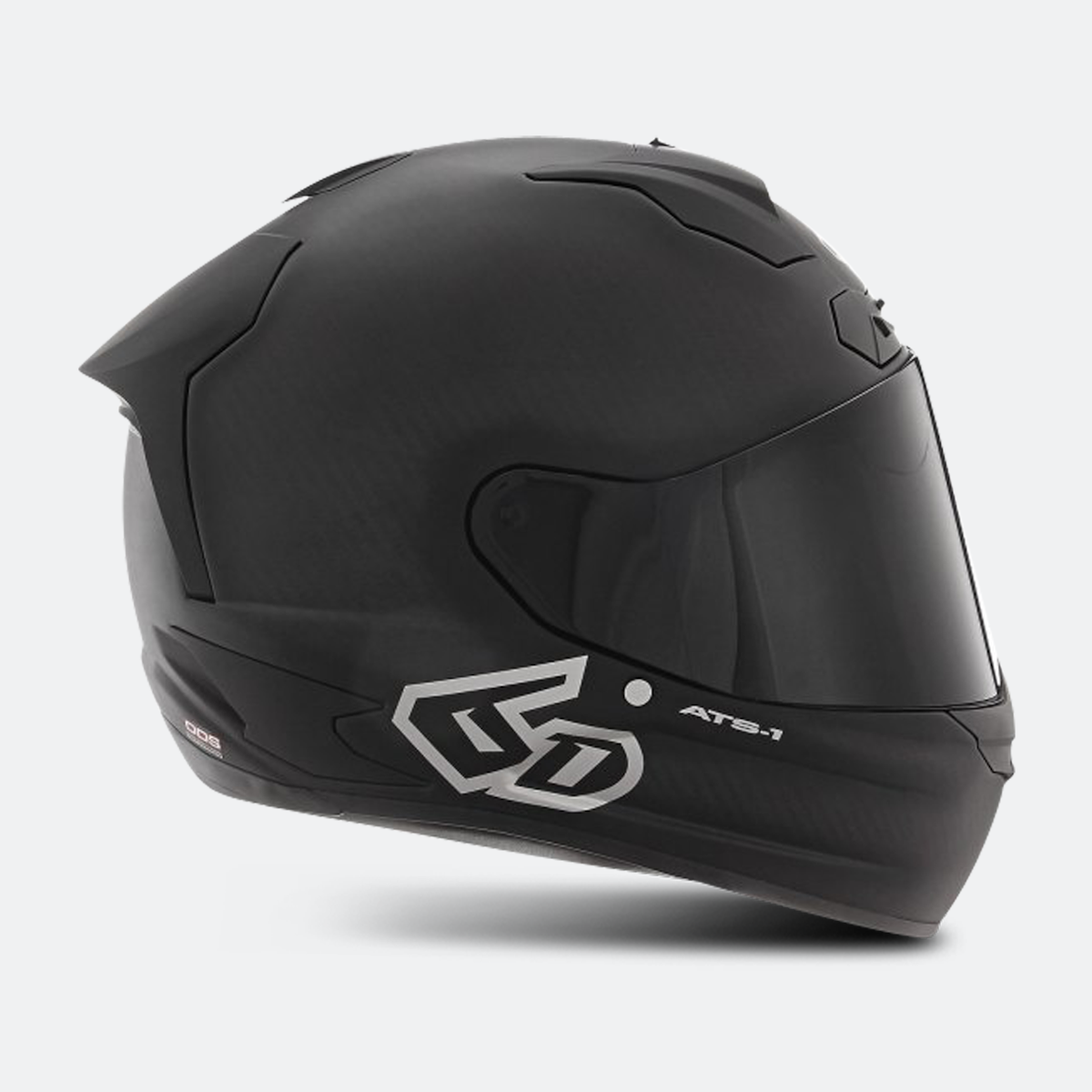 6D-Helm ATS-1R Solid M – Sicherheit – Leichtgewicht – Gloss Black
