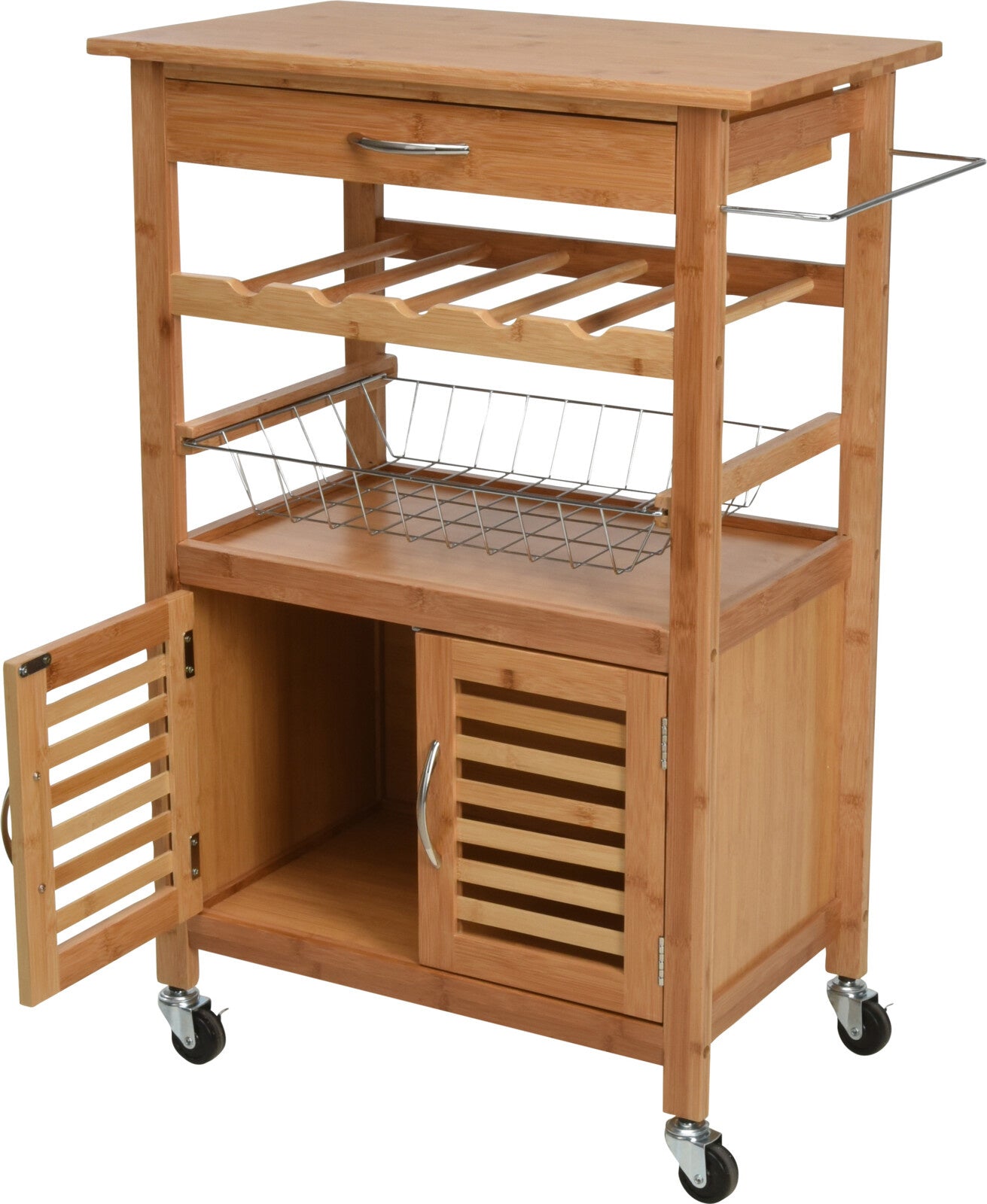 Excellent Houseware Küchenwagen - BAMBOO