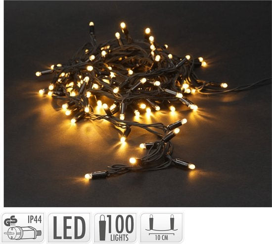 Weihnachtsbeleuchtung 100 Led - Extra Warmweiß