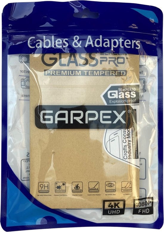 GarpexÂ® Gehärteter Film HD Anti-Fingerprint Glasschutz für iPhone 8/11/12