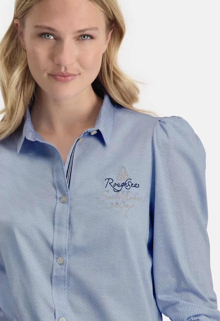 Gaastra Mystique Bluse Damen - Delphinium Blau - Größe XS