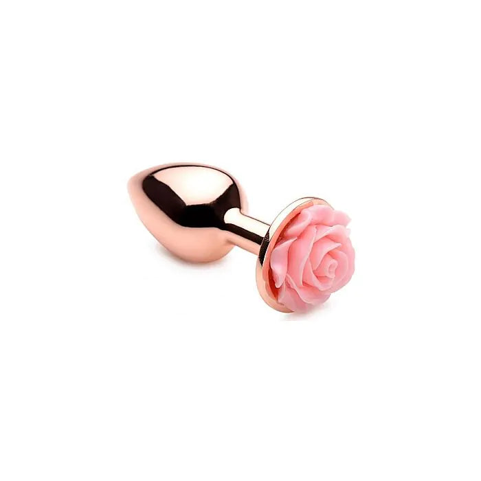 Rosa Rose Gold Großer Anal Plug