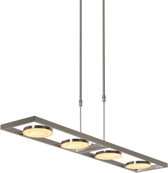 Hängeleuchte Soleil 3516ST aus Stahl, 4000 Lumen | Höhenverstellbar | Stainhauer | Designorientierte und funktionale Innenbeleuchtung