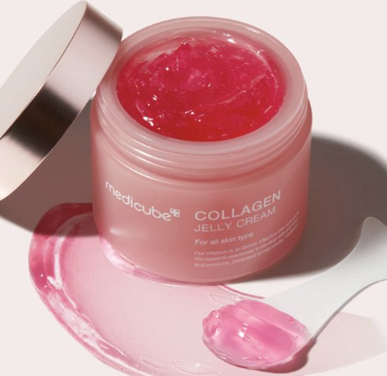 Medicube - Collagen Jelly Cream - 110 ml - Alle Hauttypen - Feuchtigkeitsspendend - Pflegend - Gesichtspflege - Koreanische Hautpflege