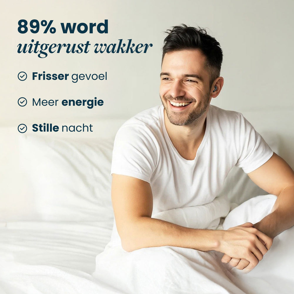 Dreamcare Silent Sleep Ohrstöpsel - Schwarz - Lärmreduzierung bis zu 33 dB - Inklusive 4 Größen