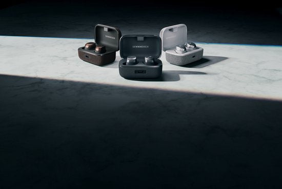 Sennheiser Momentum True Wireless 4 – Kabellose Ohrhörer mit Geräuschunterdrückung – 30 Stunden Akkulaufzeit – Schnellladefunktion – 6 Mikrofone – Graphite