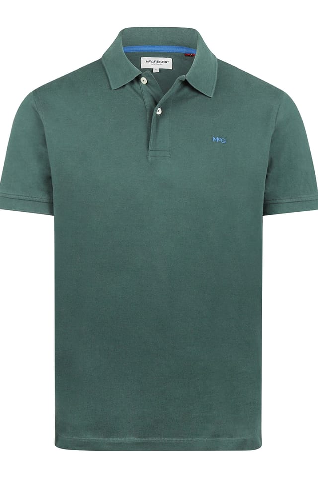 McGregor Klassisches Poloshirt für Herren – Dunkelgrün – Größe XL