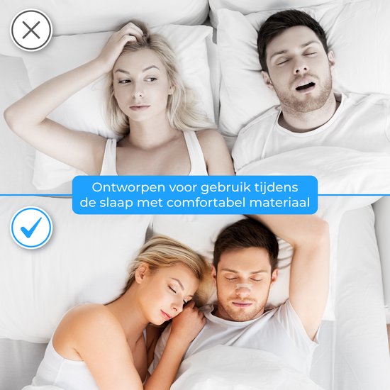 Nuvance Nasalstrips 100 Stück - Nasenpflaster - Transparent - Anti-Schnarch-Pflaster - Nasenspreizer - Schnarchen - Besser atmen