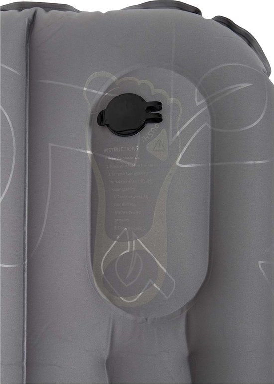 Bo-Camp - Luftbett - Flex - Mit eingebauter Pumpe - 194x70x10cm - 1 Person