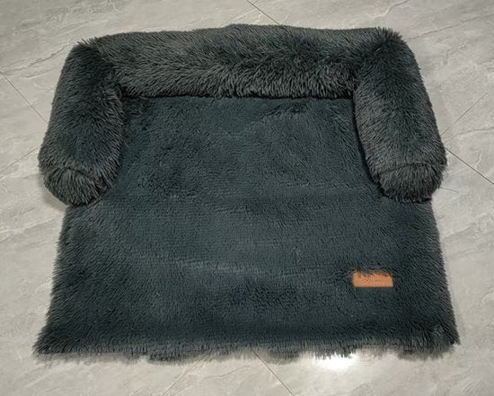 By Cee Cee Original Hundedeckenbank - Hundedeckenbank - Hundekorb - Premium - komplett abnehmbar - Dunkelgrau - 102x90 - Größe L