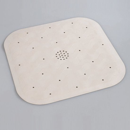 WENKO Duschmatte aus Gummi 45 x 45 cm – Mit rutschfester Oberfläche