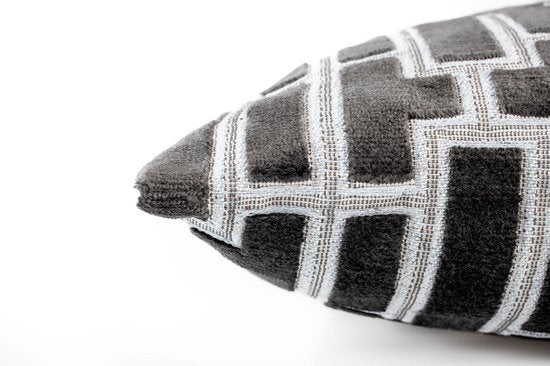 Zuiver Scape Kissen - 45x45 cm - Schwarz