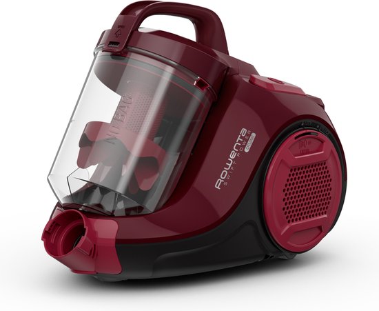 Rowenta Swift Power Cyclonic – Kompakter beutelloser Staubsauger – 900 W – Bordeauxrot