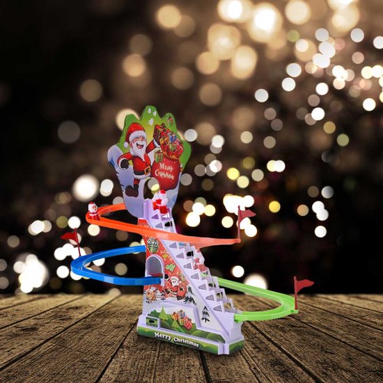 Weihnachtskletterbaum - Mit Licht und Musik - Spielset