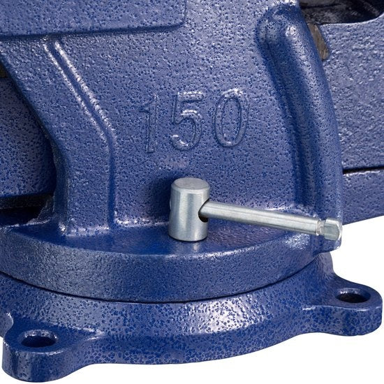 tectake - Schraubstock für Werkbank 165 mm drehbar - Art. Nr. 401125