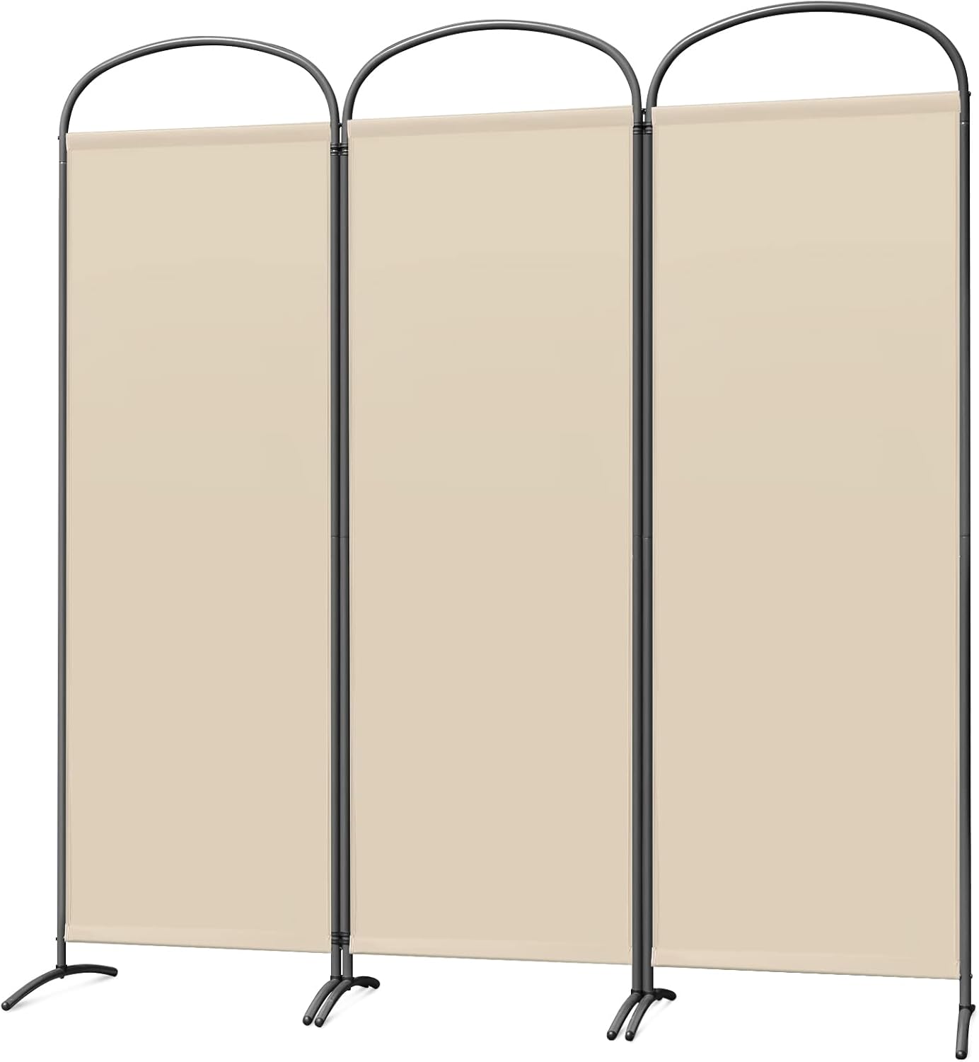 Angel Living Faltwand - 3 Paneele - 168 x 182 cm - Beige