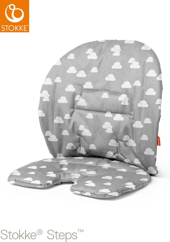 Stokke® Steps™ Baby-Set Kissen – Graue Wolken
