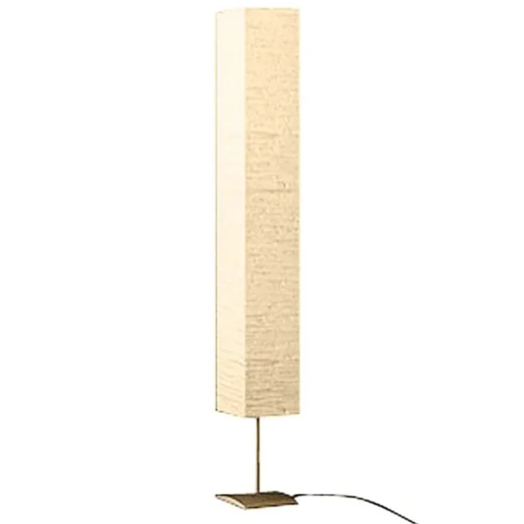 vidaXL Stehlampe mit 3 Fassungen – 170 cm – Reispapier und lackierter Stahl – Cremefarben