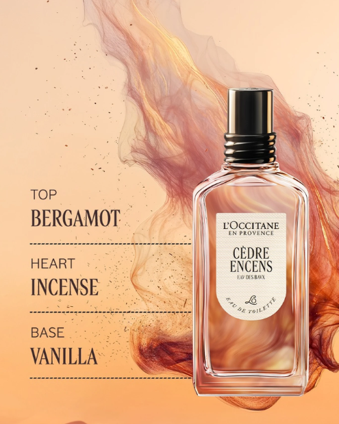 L’OCCITANE Eau des Baux Geschenkset – 600 ml – Warmer, würziger, holziger Duft