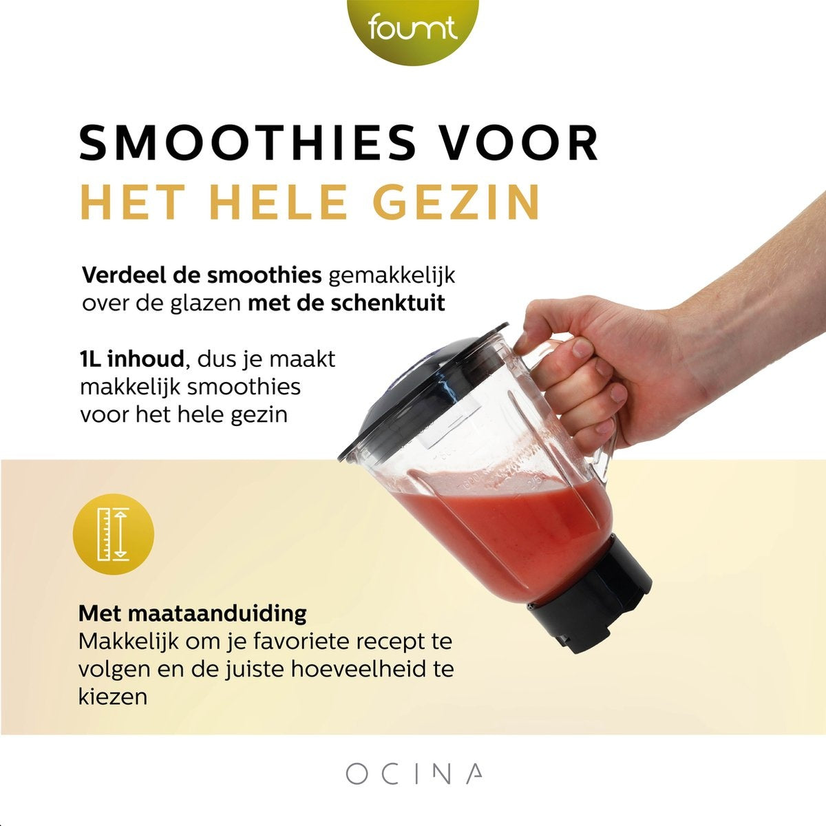 Ocina - Blender - Mattschwarz