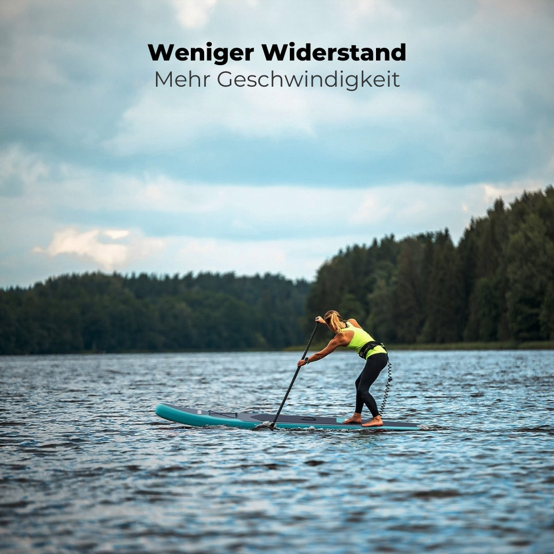 LifeGoods SUP Board Touring - 165 KG Belastbarkeit - Aufblasbar - Komplettes Sup Paket - Türkis