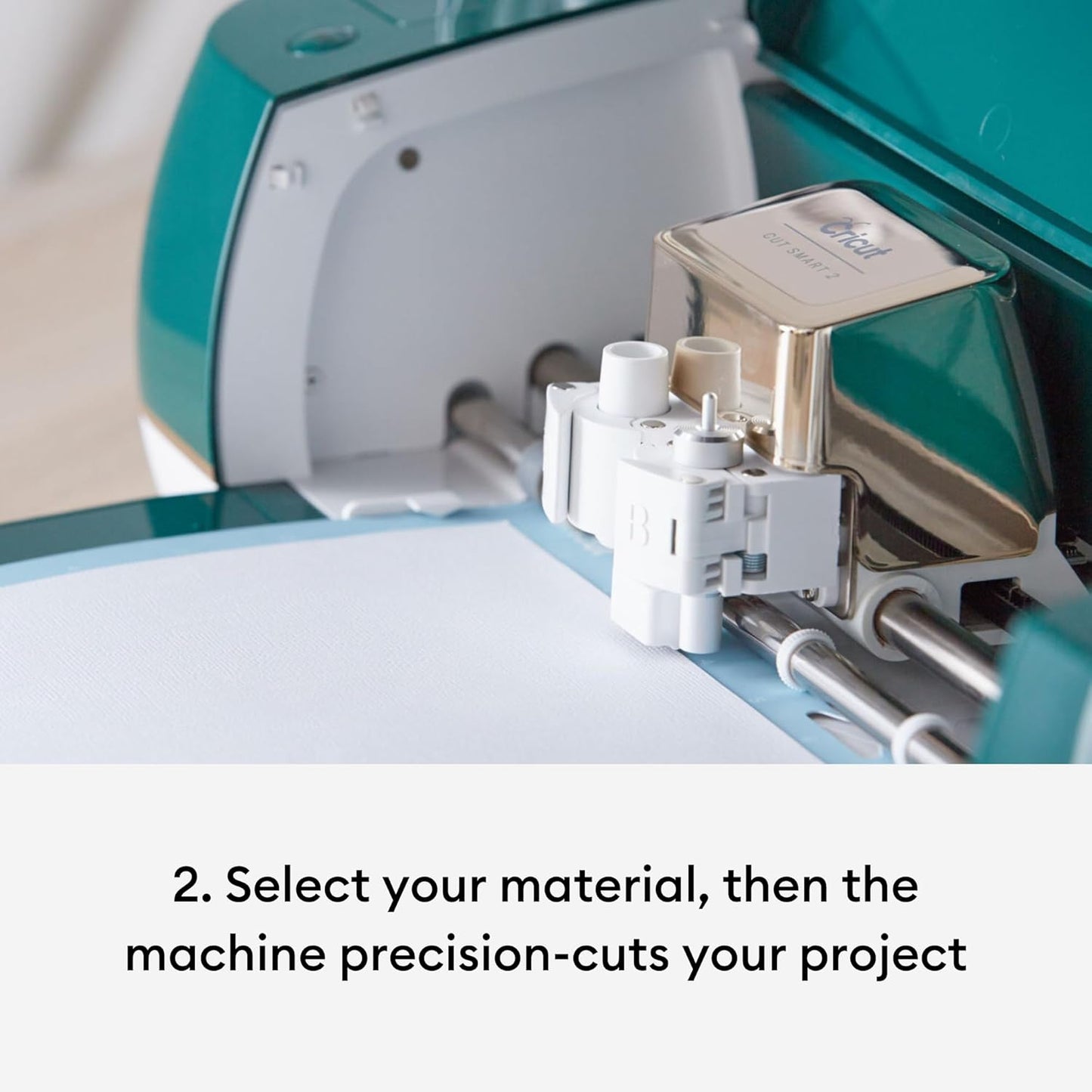Cricut Smart Crafting Maschine - Explore Air 2 - 0.7D x 22.9B x 0.7H CM - Pfauenblau