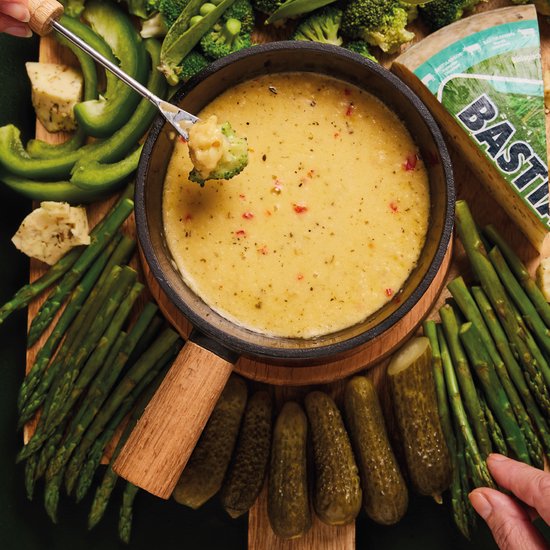 Boska Fondue Set Pro - Käsefondue - für jedes Kochfeld - 1,2 L