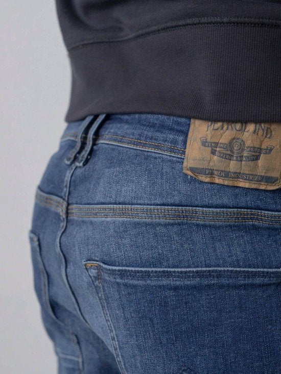 Petrol Industries - Russel Regular Tapered Fit Jeans für Herren - Blau - Größe W38L36