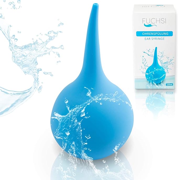 Fuchsi - Earwash Kit - Ohrenschmalz-Reinigungssystem - Kunststoff - Blau