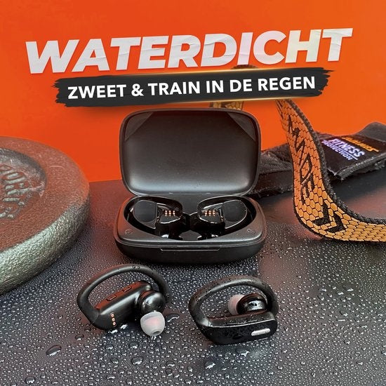 Cozey Wireless Sport Ohrhörer mit Bluetooth - Laufen - Mikrofon - Wireless Ohrhörer