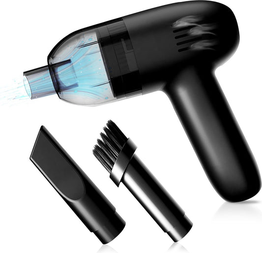 MATTI® - Handstaubsauger - Mini-Handstaubsauger - Kabellos - Mini-Staubsauger - Schwarz