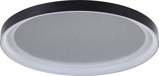 Brilliant Quito - Deckenleuchte - LED 30W - 42cm - Schwarzes Design - Glitzereffekt - 3-stufig dimmbar