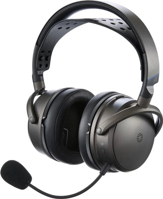 Audeze Maxwell 2 für PlayStation – kabellos – Stereo – USB-C – Nintendo Switch, PC, PlayStation – abnehmbares Mikrofon – schwarz