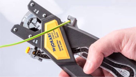 Jokari 62000 Crimpzangensatz 0,5 bis 2,5 mm² Inkl. Kunststoffkoffer, Inkl.