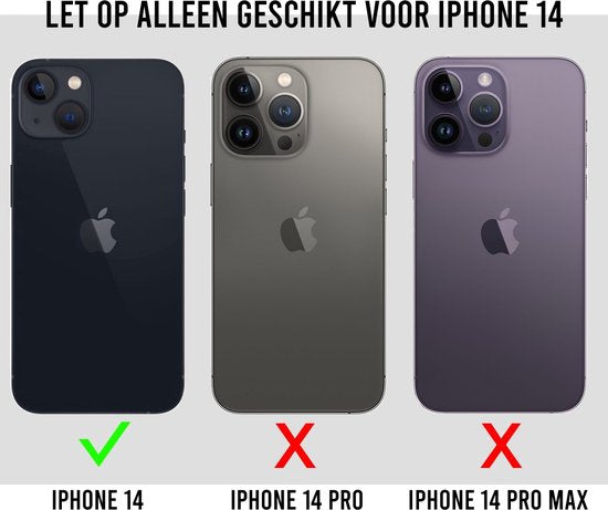 Telefon Fall geeignet für Iphone 14 Fall mit Kartenhalter und Displayschutzfolie Schutzglas