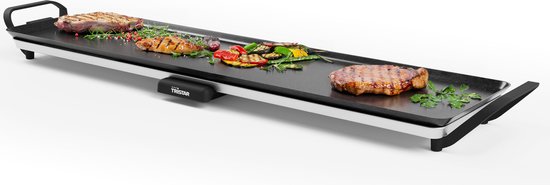 Tristar Backblech – BP-2669 – 1800 W – Gourmet, Grillplatte XL 90 x 23 cm – 8–10 Personen