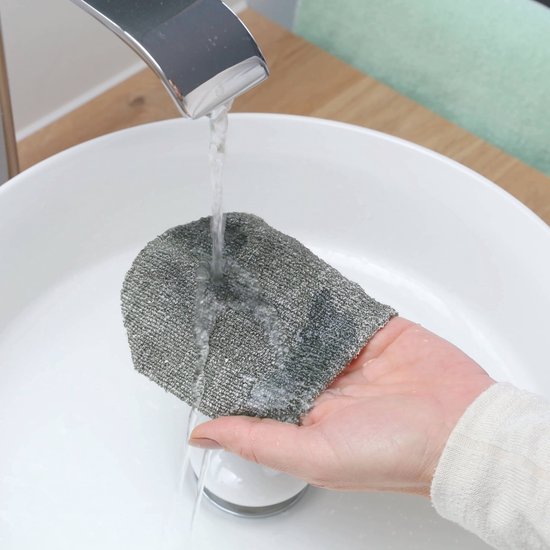 Wiederverwendbarer Make-up-Entferner-Handschuh | 30 % Rabatt | Sanft und nachhaltig für Ihre Haut | Sanfte und wiederverwendbare Hautpflegelösung | Umweltfreundlicher Make-up-Entferner-Handschuh