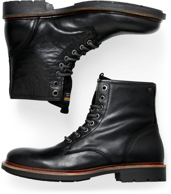 JACK&JONES – JFWTANNER LEATHER BOOT SN – Herren – Stiefel – Größe 45